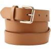 Lands’ End Women’s Classic Leather Belt(Cognac)