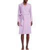 Lands’ End Women’s Cooling Robe with Piping(Blushed Lilac)