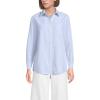 Lands’ End Women’s Oxford Shirt(Light Clear Blue Sky)