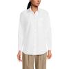 Lands’ End Women’s Oxford Shirt(White)
