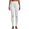 Lands’ End Women’s Silk Interlock Long Underwear Leggings Pants(Ivory)