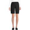 Lands’ End Women’s Sport Knit High Rise Shorts(Black)