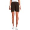 Lands’ End Women’s Sport Knit High Rise Shorts(Rich Coffee)