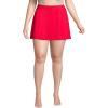 Lands’ End Women’s Swim Skirt Swim Bottoms(Compass Red)