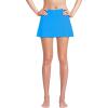 Lands’ End Women’s Swim Skirt Swim Bottoms(Freshwater Blue)
