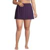 Lands’ End Women’s Swim Skirt Swim Bottoms(Purple)