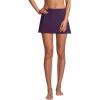 Lands’ End Women’s Tummy Control Skirt Swim Bottoms(Blackberry)