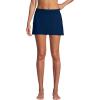 Lands’ End Women’s Tummy Control Skirt Swim Bottoms(Deep Sea Navy)