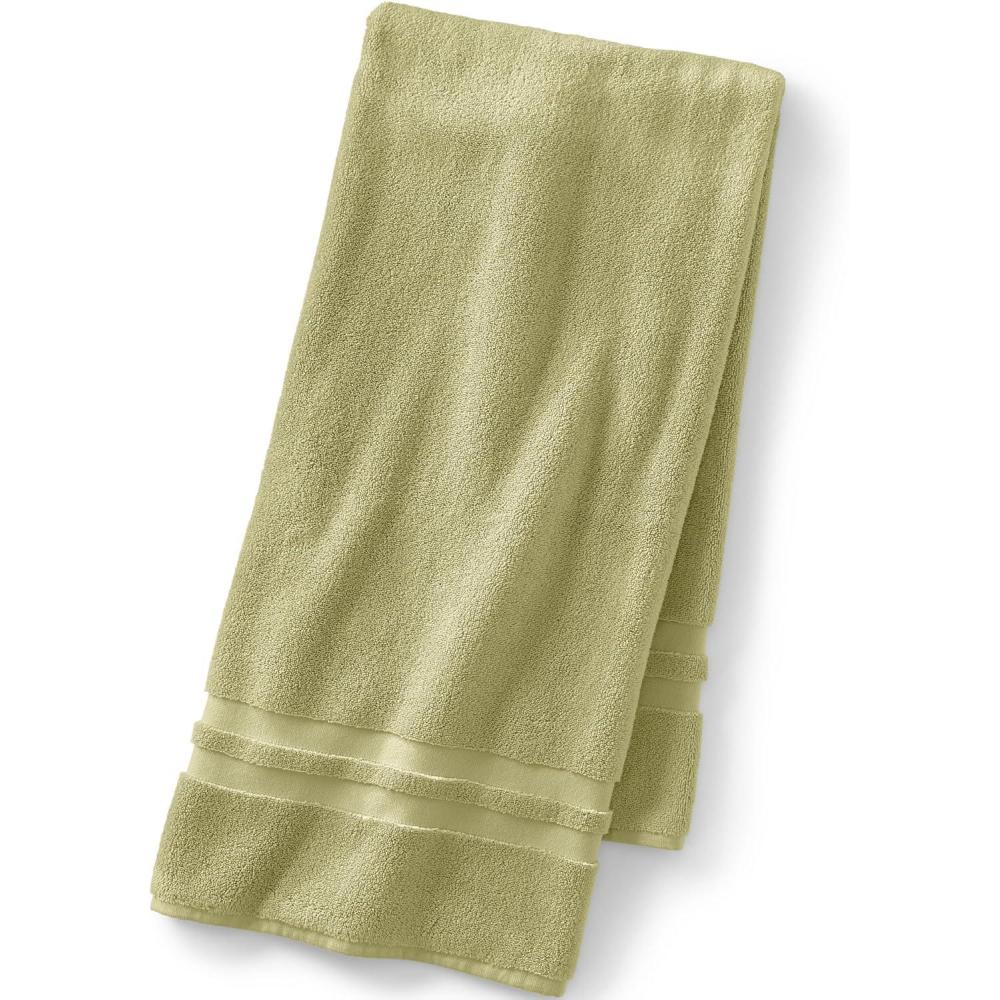 imageLands End Essential Towel White Bath Bath TowelFresh Olive