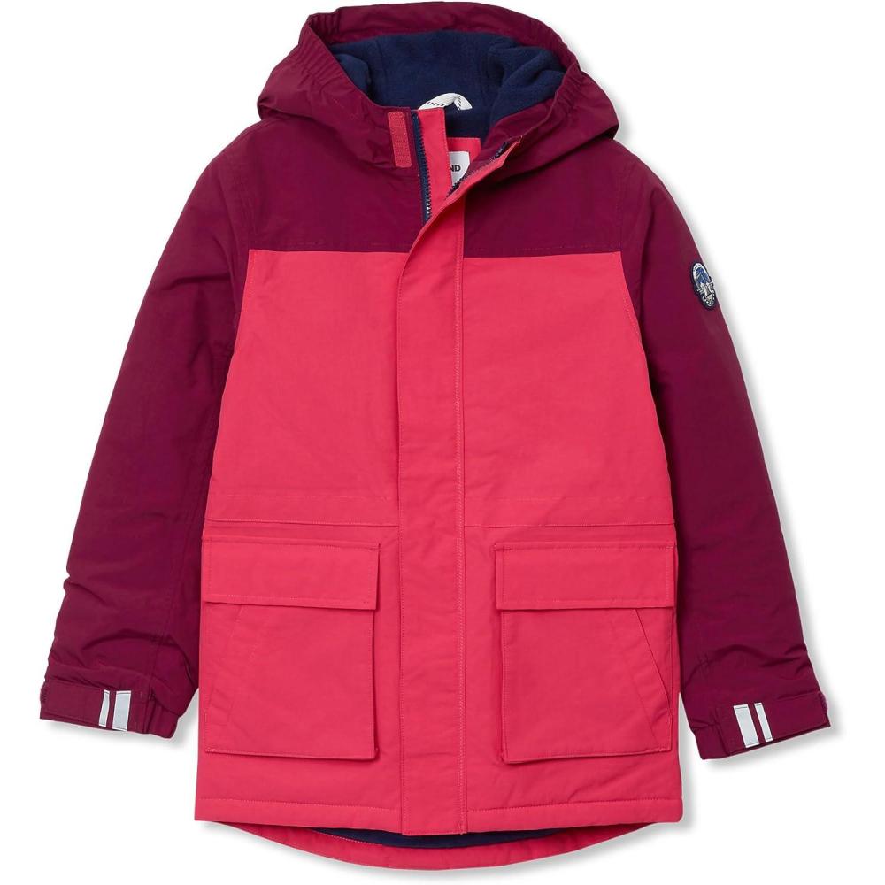 imageLands End Kids Husky Squall Waterproof Insulated Winter ParkaRaspberryDark Magenta