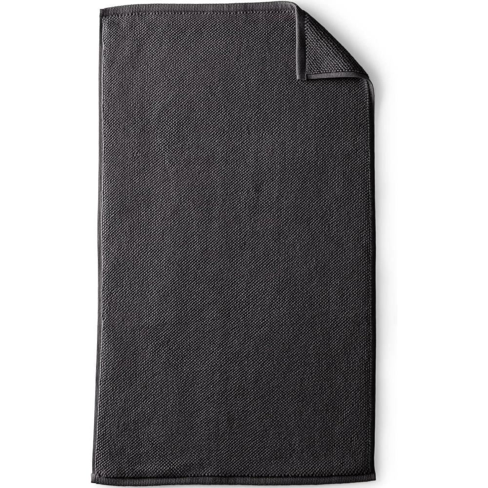imageLands End Quick Dry Bath Mat Black Slate One SizeBlack Slate