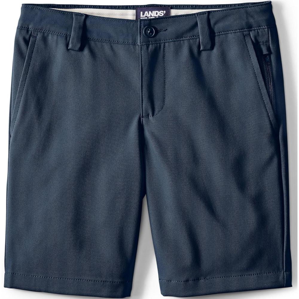 imageLands End School Uniform Girls Active Chino ShortsClassic Navy