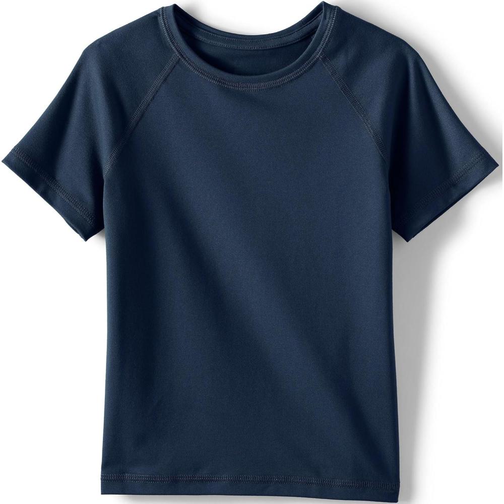imageLands End School Uniform Kids Short Sleeve Active TeeClassic Navy