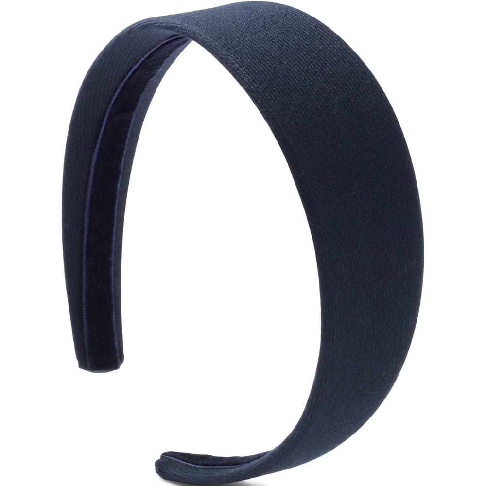 imageLands End Uniform Girls Wide Headband Classic Navy One SizeClassic Navy