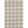 Lands’ End 300 Percale Yarn Dye Sheets Khaki Gingham Full(Khaki Gingham)