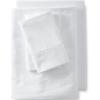Lands’ End 400 NI Pillowcase Set Faint Orchid King(White)