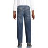 Lands’ End Boys Iron Knee Stretch Pull On Jeans(Dark Wash Denim)