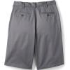 Lands’ End Boys Plain Front Blend Chino Shorts(Arctic Gray)