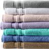 Lands’ End Essential Towel White Bath- Bath Towel(Cobblestone)