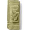 Lands’ End Essential Towel White Bath- Bath Towel(Fresh Olive)