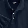 Lands’ End Essentials Women’s Short Sleeve All Day Comfort Polo Shirt – 100% Cotton Won’t Shrink Pill Fade(Classic Navy)