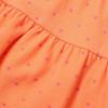 Lands’ End Girls Pique Knit Skirt(Orange Polka Dots)