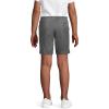 Lands’ End Girls Plain Front Blend Chino Shorts(Arctic Gray)