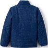 Lands’ End Girls Reversible Fleece Puffer Jacket(Night Sky Print)