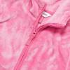 Lands’ End Girls Softest Fleece Jacket(Fuchsia Pink)