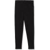 Lands’ End Girls Tough Cotton Ankle Legging with Pockets(Black)