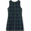 Lands’ End Girls Uniform Plaid Jumper(Plaid Hunter/Classic Navy)