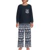 Lands’ End Kids Soft Jersey Pocket Sleep Top – Ultra-Soft Cotton Blend, Tag-Free, Cozy Fit, Fun for Bedtime Comfort