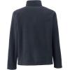 Lands’ End Men’s Full-Zip Mid-Weight Fleece Jacket(Dark Charcoal)