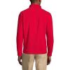 Lands’ End Men’s Full-Zip Mid-Weight Fleece Jacket(Red)