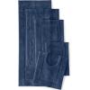 Lands’ End Non Skid Bath Rug Dark Sand 20″ x 33″(Deep Sea Navy)
