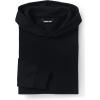 Lands’ End School Uniform Adult Hooded Pullover Sweatshirt(Black)