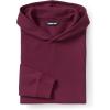 Lands’ End School Uniform Adult Hooded Pullover Sweatshirt(Burgundy)