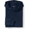 Lands’ End School Uniform Adult Hooded Pullover Sweatshirt(Classic Navy)