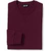 Lands’ End School Uniform Adult Long Sleeve Crewneck Sweatshirt(Burgundy)