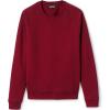 Lands’ End School Uniform Adult Long Sleeve Crewneck Sweatshirt(Garnet)