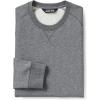 Lands’ End School Uniform Adult Long Sleeve Crewneck Sweatshirt(Pewter Heather)