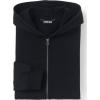 Lands’ End School Uniform Adult Zip Front Sweatshirt(Black)