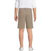 Lands’ End School Uniform Boys Active Chino Shorts(Khaki 4)