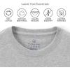 Lands’ End School Uniform Boys Long Sleeve Essential T-Shirt(Gray Heather)