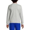 Lands’ End School Uniform Boys Long Sleeve Essential T-Shirt(Gray Heather)