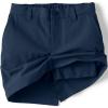 Lands’ End School Uniform Girls Active Chino Skort Top of The Knee(Classic Navy)
