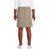 Lands’ End School Uniform Girls Active Chino Skort Top of The Knee(Khaki)
