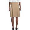 Lands’ End School Uniform Girls Ponte Pleat Skirt(Khaki)