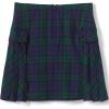 Lands’ End School Uniform Girls Solid A-line Skirt Below The Knee(Plaid Classic Navy/Evergreen)