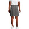 Lands’ End School Uniform Girls Solid Box Pleat Skirt Above Knee(Gray)